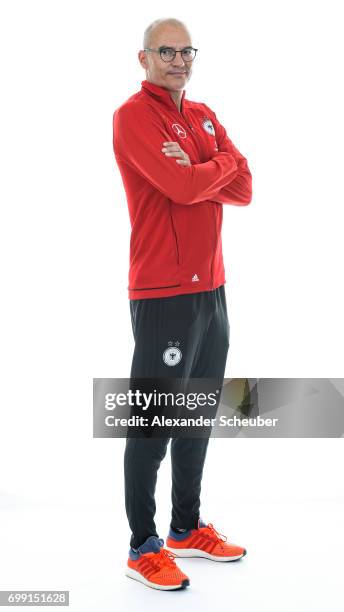 Dr. Falk Schade poses during the DFB Ladies Marketing Day on June 20, 2017 in Frankfurt am Main, Germany.