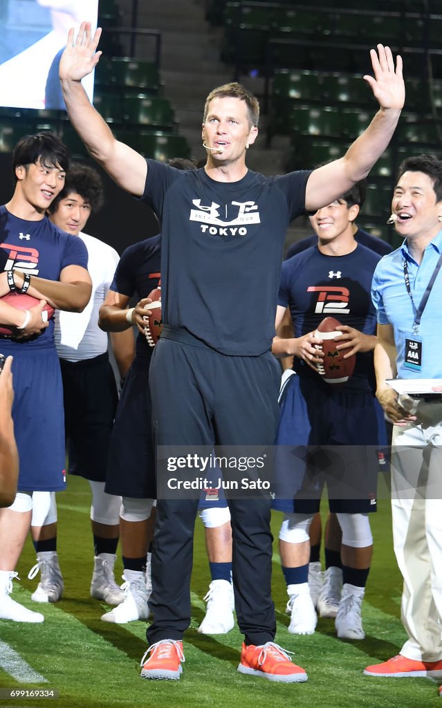 Under Armour 2017 Tom Brady Asia Tour In Tokyo - Day 1