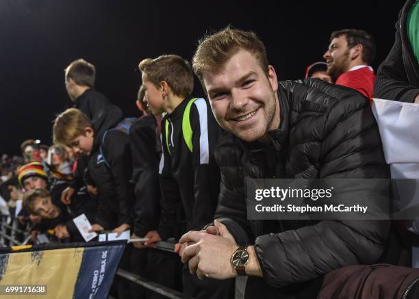 Hamilton , New Zealand - 20 June 2017; Jack Dineen following the match between the Chiefs and the British & Irish Lions at FMG Stadium in Hamilton,...
