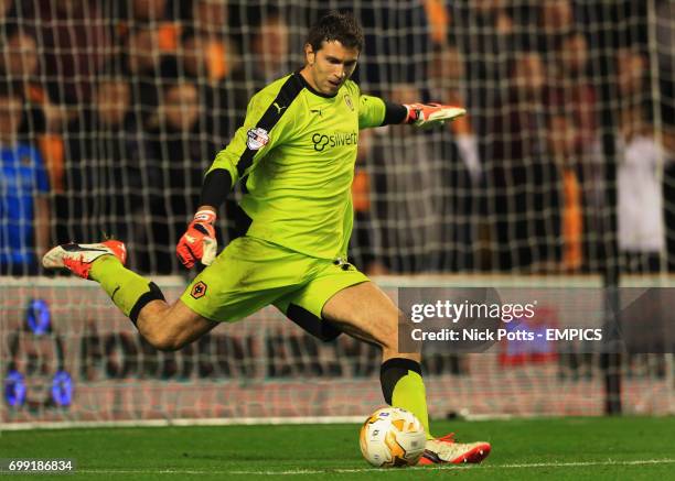 Wolverhampton Wanderers goalkeeper Emiliano Martinez