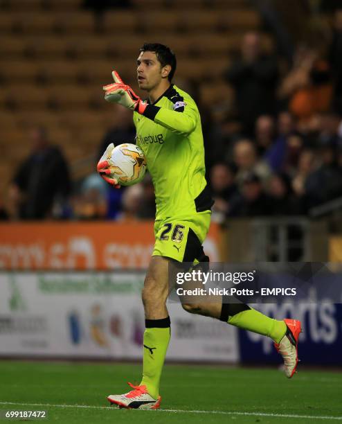 Wolverhampton Wanderers goalkeeper Emiliano Martinez