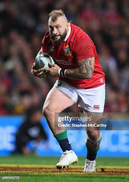 Hamilton , New Zealand - 20 June 2017; Joe Marler of the British & Irish Lions during the match between the Chiefs and the British & Irish Lions at...