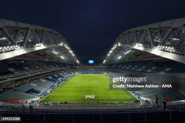 General view of the Fisht Olympic Stadium, Sochi, Russia host venue of the FIFA Confederations Cup Russia 2017 and FIFA World Cup 2018 Russia after...