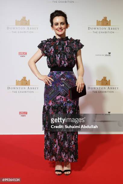 Sophie McShera poses for a photo during the Downtown Abbey: The Exhibition Red Carpet at the Sands Expo and Convention Centre on June 21, 2017 in...
