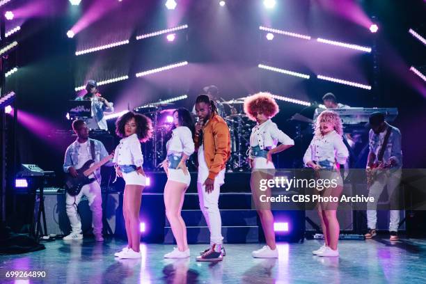 Jason Derulo performs during "The Late Late Show with James Corden," Monday, June 19, 2017 On The CBS Television Network.