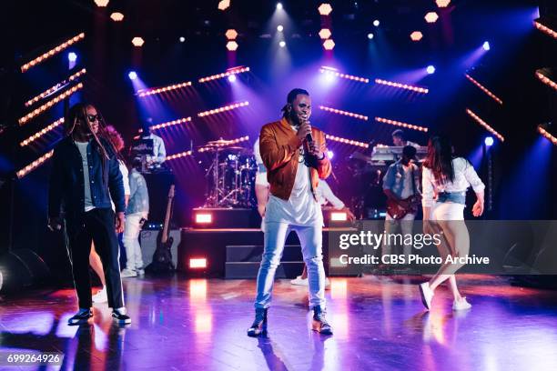 Jason Derulo and Ty Dolla $ign perform during "The Late Late Show with James Corden," Monday, June 19, 2017 On The CBS Television Network.