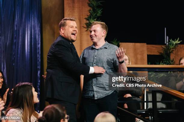 James Corden plays Were You Paying Attention with the audience during "The Late Late Show with James Corden," Tuesday, June 20, 2017 On The CBS...