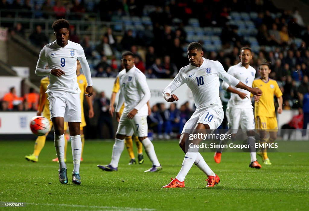 Soccer - U21 Euro Qualifying - England U21 v Kazakhstan U21 - Ricoh Arena