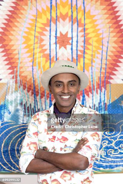 Chef Marcus Samuelsson is photographed for The Times on March 28, 2017 in New York City. PUBLISHED IMAGE.