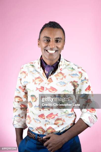 Chef Marcus Samuelsson is photographed for The Times on March 28, 2017 in New York City.