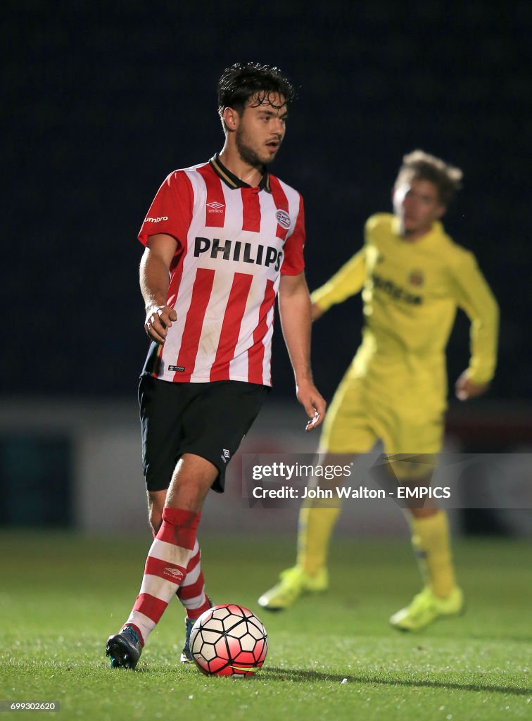 Soccer - U21 Premier League International Cup - PSV Eindhoven U21 v Villarreal U21 - Adams Park