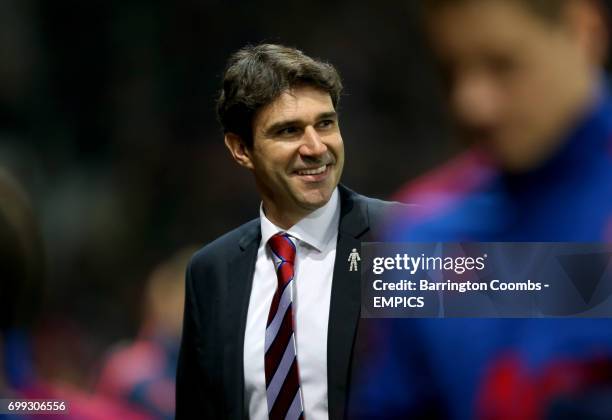 Middlesbrough manager Aitor Karanka