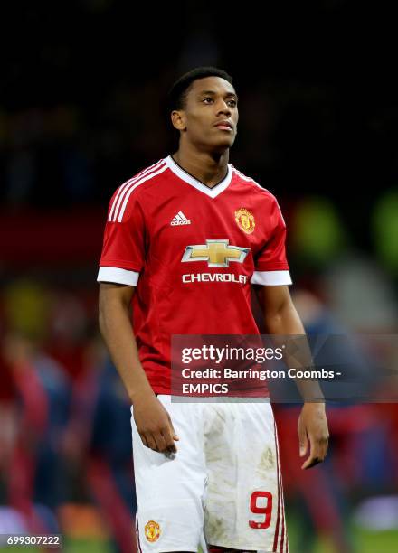 Manchester United's Anthony Martial