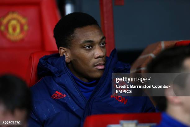 Manchester United's Anthony Martial