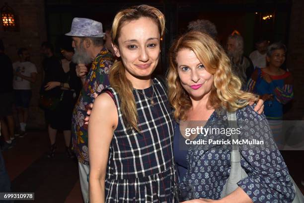 Guest and Laurene Leon Boym attend Walt Cessna ReMemory and Tribute at Bowery Hotel on June 12, 2017 in New York City.