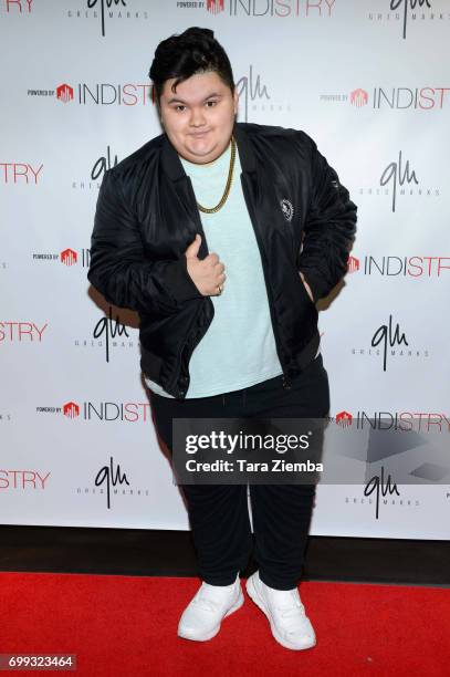 Actor Jovan Armand attends Greg Marks 'Letting Go' single release party at Magnolia Park on June 20, 2017 in Burbank, California.