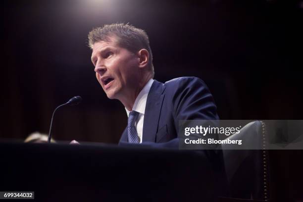 Bill Priestap, assistant director of counterintelligence for the Federal Bureau of Investigation , speaks during a Senate Intelligence Committee...