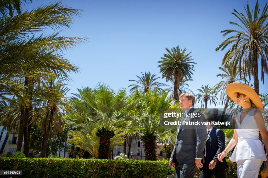 King And Queen Of The Netherlands Visit Italy : Day Two