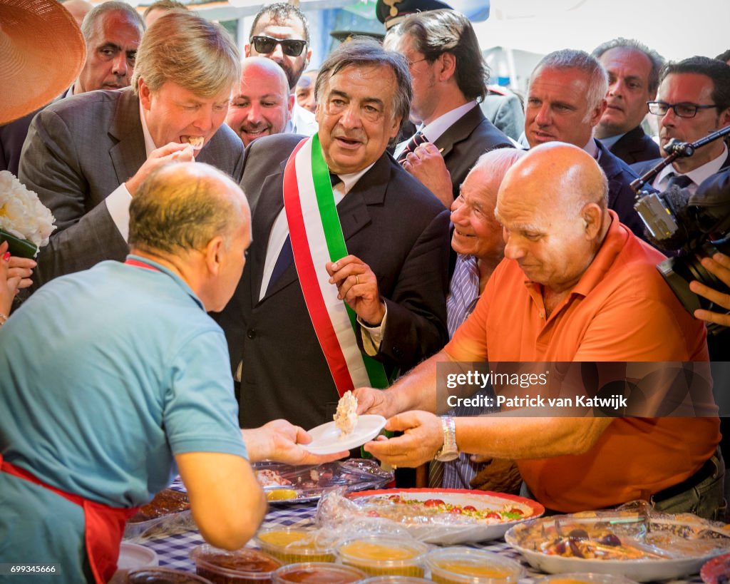King And Queen Of The Netherlands Visit Italy : Day Two