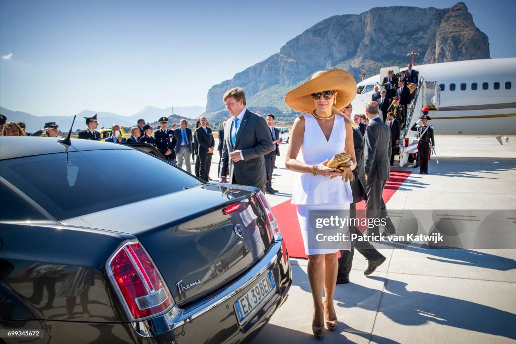 King And Queen Of The Netherlands Visit Italy : Day Two