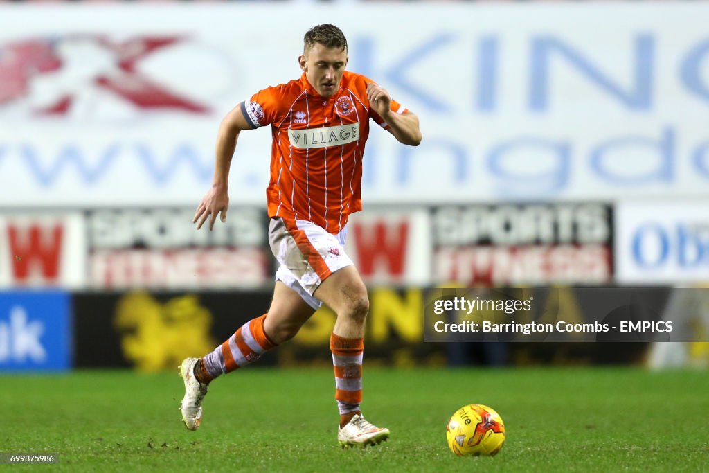 Wigan Athletic v Blackpool - Sky Bet League One - DW Stadium