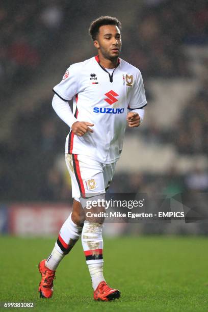 Milton Keynes Dons' Nicky Maynard