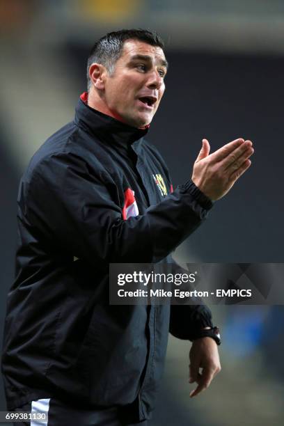 Milton Keynes Dons' Head of Coaching Richie Barker