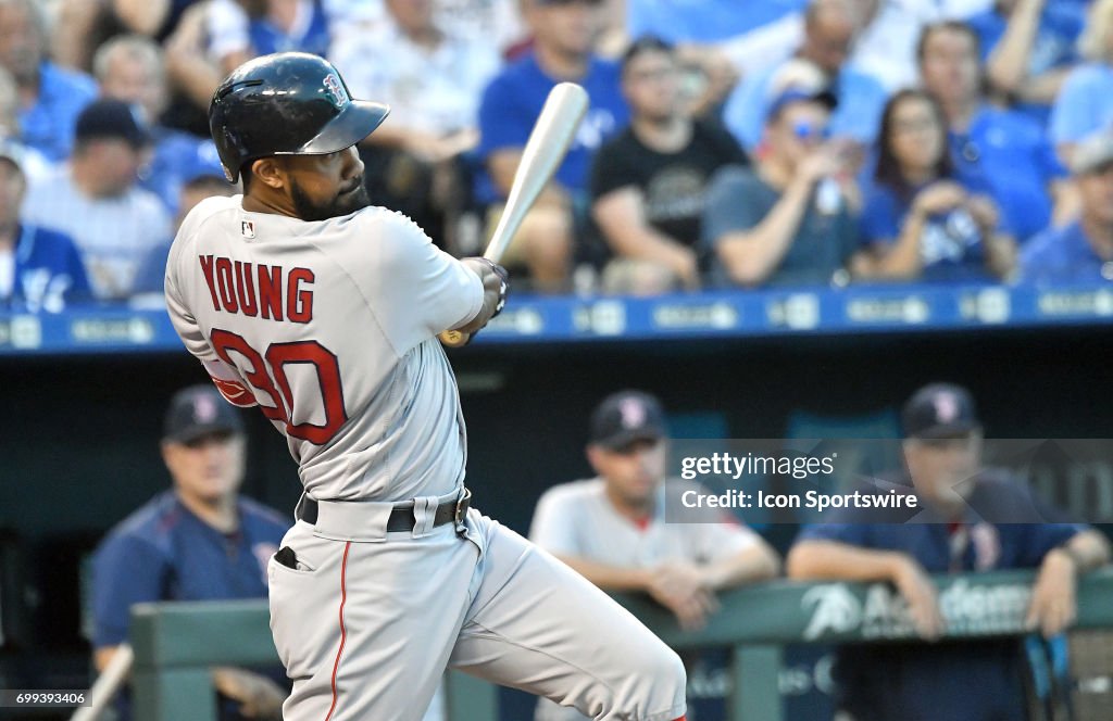 MLB: JUN 20 Red Sox at Royals