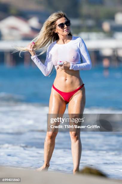 Ana Braga is seen on June 21, 2017 in Los Angeles, California.