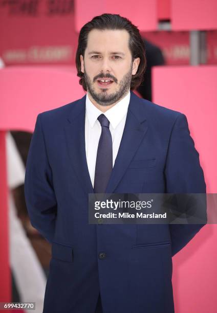 Edgar Wright attends the European premiere of "Baby Driver" on June 21, 2017 in London, United Kingdom.