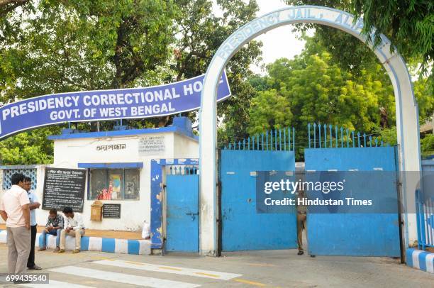 Presidency jail where former Calcutta High Court judge CS Karnan brought back by CID team on June 21, 2017 in Kolkata, India. He had been evading...