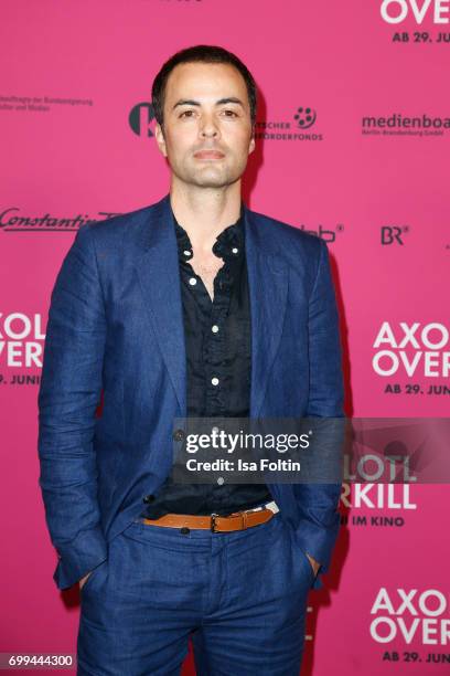 German actor Nikolai Kinski attends the 'Axolotl Overkill' Berlin Premiere at Volksbuehne Rosa-Luxemburg-Platz on June 21, 2017 in Berlin, Germany.