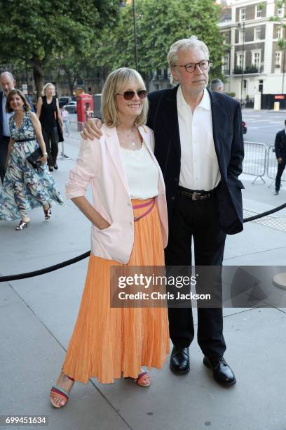 Twiggy and Leigh Lawson attend the V&A summer party at The V&A on June 21, 2017 in London, England.