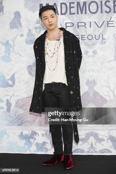 Singer and songwriter Taeyang of Big Bang attends the "Mademoiselle Prive" exhibition at the D-Museum on June 21, 2017 in Seoul, South Korea