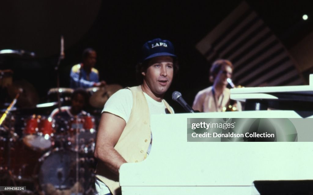 Chevy Chase Performing