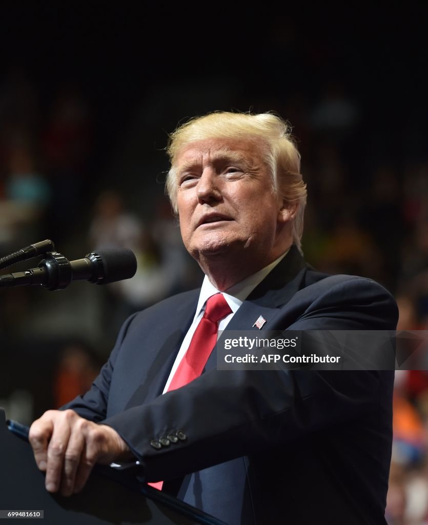 US-POLITICS-TRUMP-RALLY