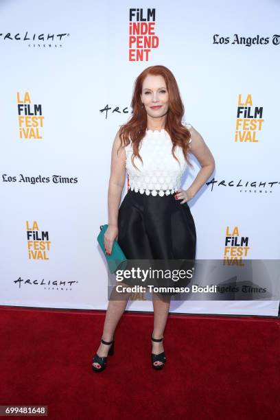 Actor Kimberly Crandall attends the screening of "The Bachelors" during the 2017 Los Angeles Film Festival at Arclight Cinemas Culver City on June...