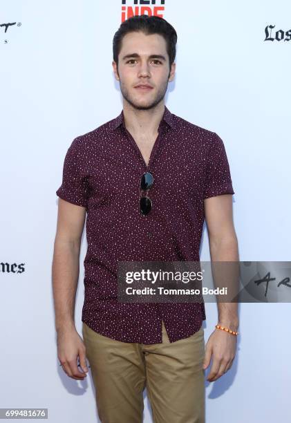 Actor Charlie DePew attends the screening of "The Bachelors" during the 2017 Los Angeles Film Festival at Arclight Cinemas Culver City on June 20,...