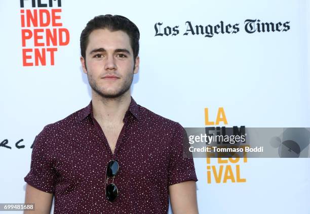Actor Charlie DePew attends the screening of "The Bachelors" during the 2017 Los Angeles Film Festival at Arclight Cinemas Culver City on June 20,...
