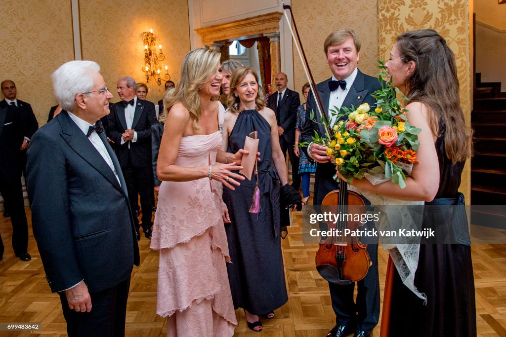 King And Queen Of The Netherlands Visit Italy : Day Two