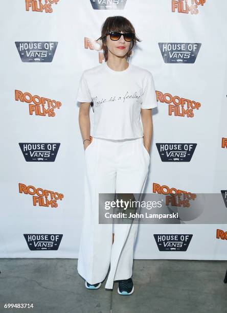 Director Ana Lily Amirpour attends "The Bad Batch" during rooftop screening at House of Vans on June 21, 2017 in the Brooklyn borough of New York...