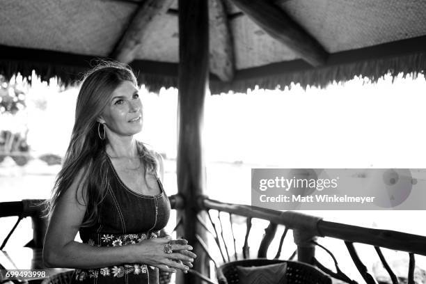 Connie Britton, recipient of the Navigator Award, poses for a portrait during day one of the 2017 Maui Film Festival at Wailea on June 21, 2017 in...