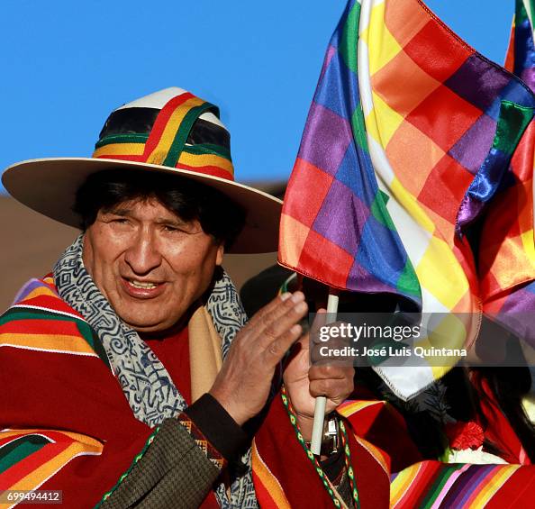 Andean-Amazonic New Year Celebration in Bolivia Andean-Amazonic New Year Celebration in Bolivia
