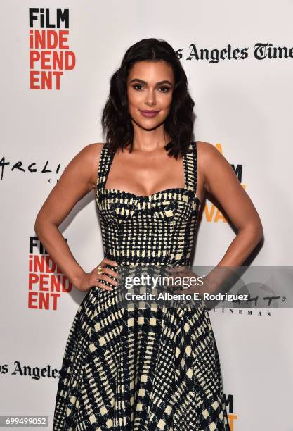 Anabelle Acosta attends the screening of "Fat Camp" during the 2017 Los Angeles Film Festival at ArcLight Santa Monica on June 21, 2017 in Santa...