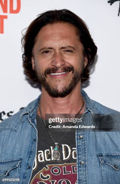 Clifton Collins Jr. Attends the screening of "A Crooked Somebody" during the 2017 Los Angeles Film Festival at ArcLight Santa Monica on June 21, 2017...