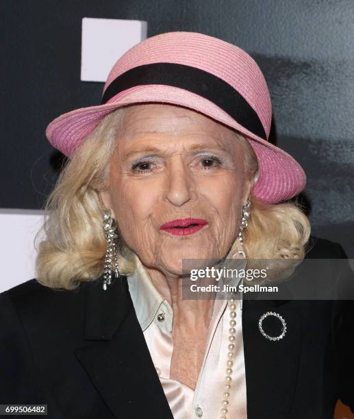 Edie Windsor attends the 2017 Village Voice Pride Awards at Capitale on June 21, 2017 in New York City.