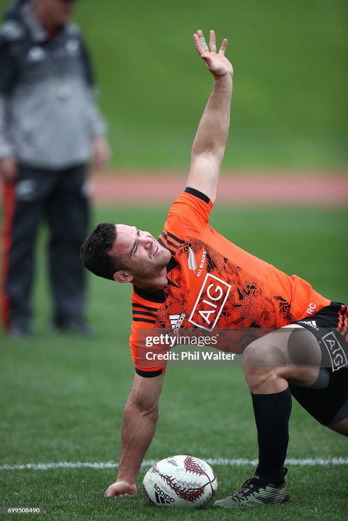 New Zealand All Blacks Training Session