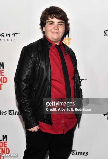 Luke Clark attends the screening of "Fat Camp" during the 2017 Los Angeles Film Festival at ArcLight Santa Monica on June 21, 2017 in Santa Monica,...