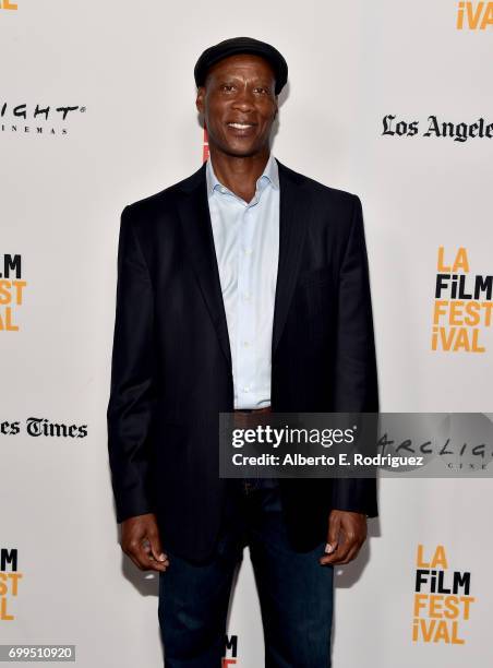 Byron Scott attends the screening of "Morningside 5" during the 2017 Los Angeles Film Festival at ArcLight Santa Monica on June 21, 2017 in Santa...