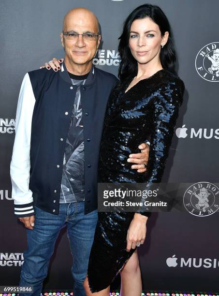 Jimmy Iovine;Liberty Ross arrives at the Los Angeles Premiere Of "Can't Stop Won't Stop" at Writers Guild of America, West on June 21, 2017 in Los...